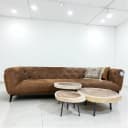 Bank Chesterfield Capetown Africa Leder - Zitform