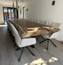Suar Boomstam Bladen: Massief Hout, van Mokana Furniture, achteraanzicht - Sventerior