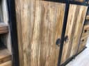 Dressoir Donny Teak 2 schuifdeuren 240 cm - Sventerior