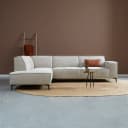 Hoekbank River Beige, van Pepp Interiors, detailfoto