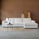 Loungebank Uno Modesto, van Pepp Interiors, zijaanzicht