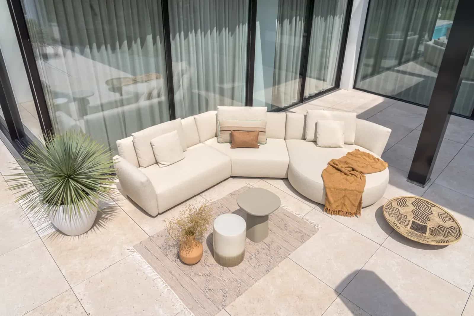 Salina Loungebank Outdoor Bold Beige