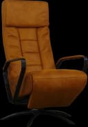 Relaxfauteuil Tom Cognac - Lenselink Furniture