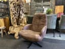 Draaifauteuil Vigo van Zitform in africa leder