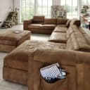 Hoekbank Sassari Walnut, detailfoto - Het Anker