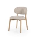 Stoel Mikky naturel - taupe Moon - Eleonora