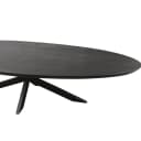 Eettafel Brandy Black | 240 cm | Ovaal - Starfurn