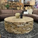Salontafel Sem teak rond - Sventerior