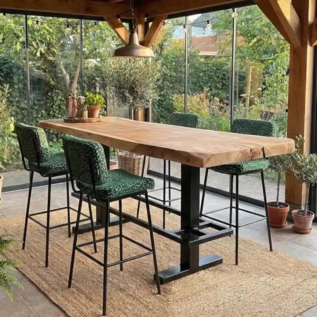 Bartafel Suarhout boomstam
