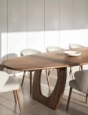 Eetkamertafel Bali, van Mokana Furniture, detailfoto 2 - Passe Partout