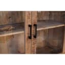 Vitrinekast Len | Mangohout - Mokana Furniture
