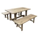 Tuintafel set Masimo eiken - Sventerior