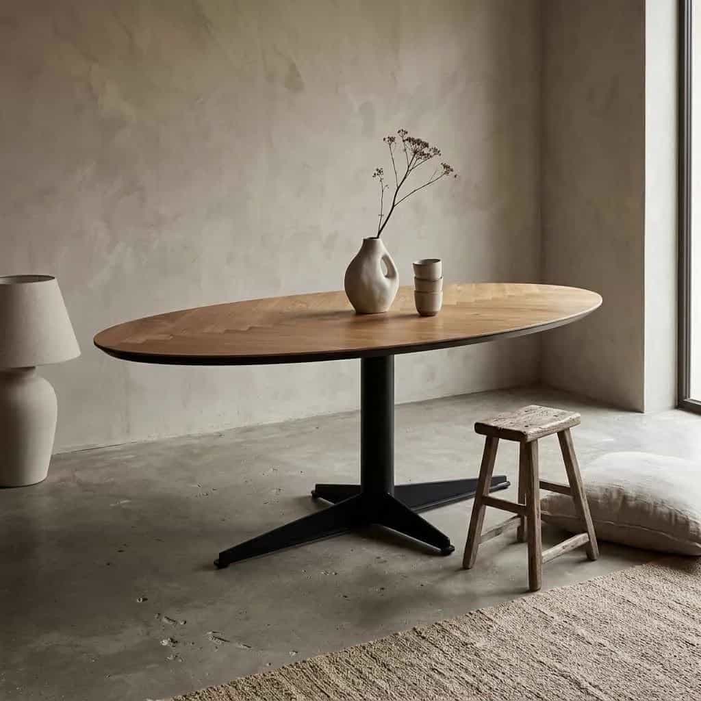 Eettafel 413-696 eiken