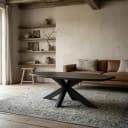 Salontafel Deens Ovaal | Zwart - Mokana Furniture