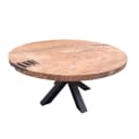 Eettafel rond suarhout 150cm - Sventerior