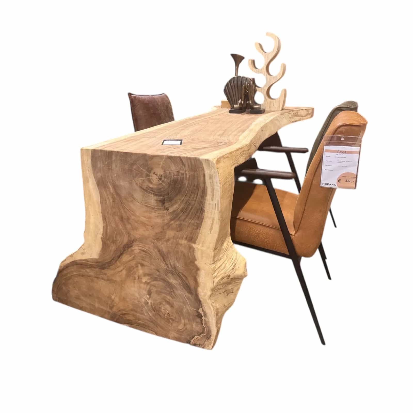 Eettafel waterval suarhout 200cm