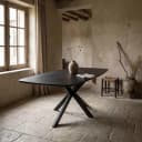 Eettafel Deens ovaal zwart | Mangohout - Mokana Furniture