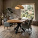 Eetkamerstoel Pesara - met wieltjes - Lenselink Furniture