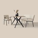 Eetkamerbank Soho 160cm - Pepp Interiors