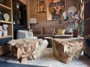 Salontafel Owl Teak Unique - Sventerior