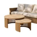 Salontafelset teak rond outdoor - Benoa