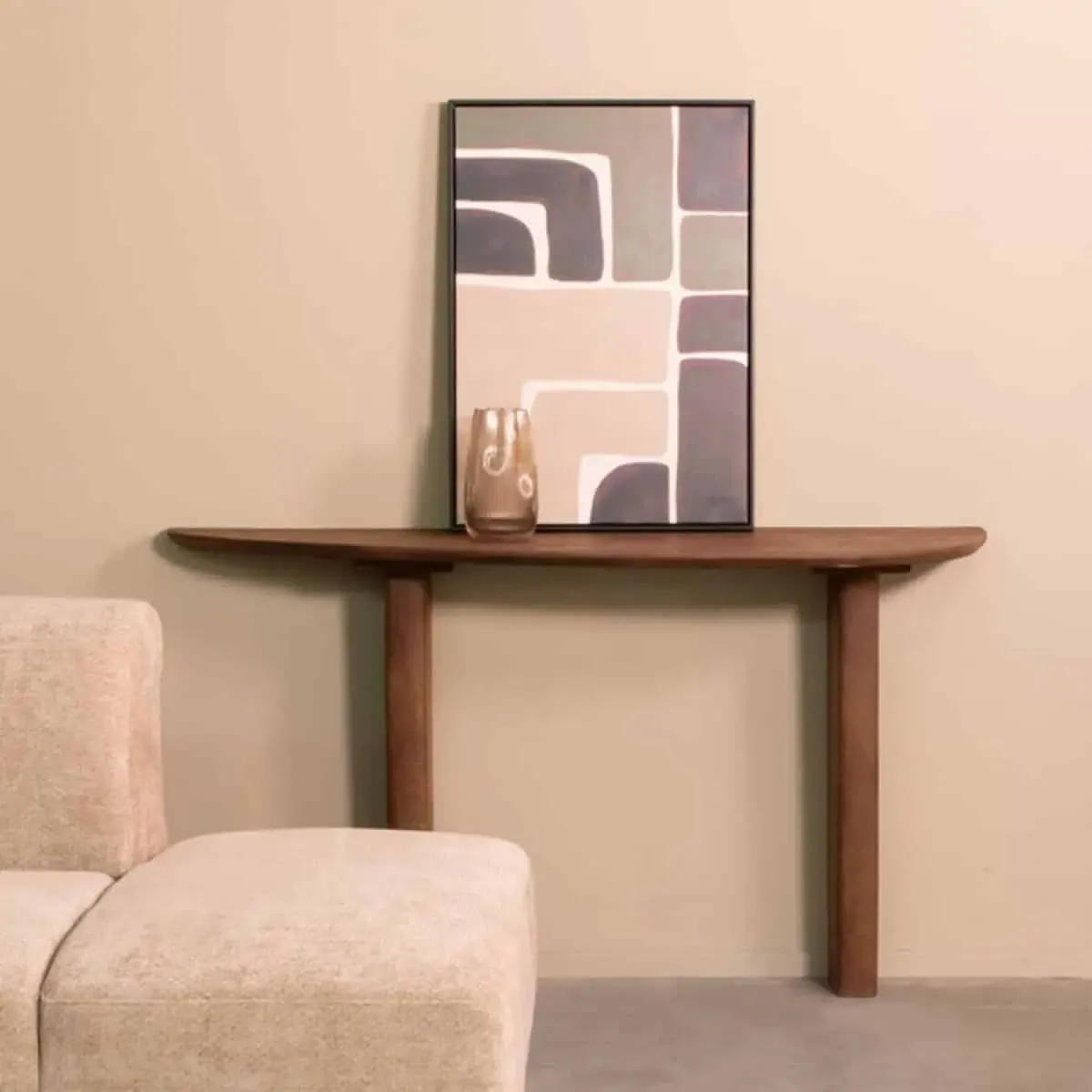 Sidetable Wow - Nature - Mangohout - 135 cm