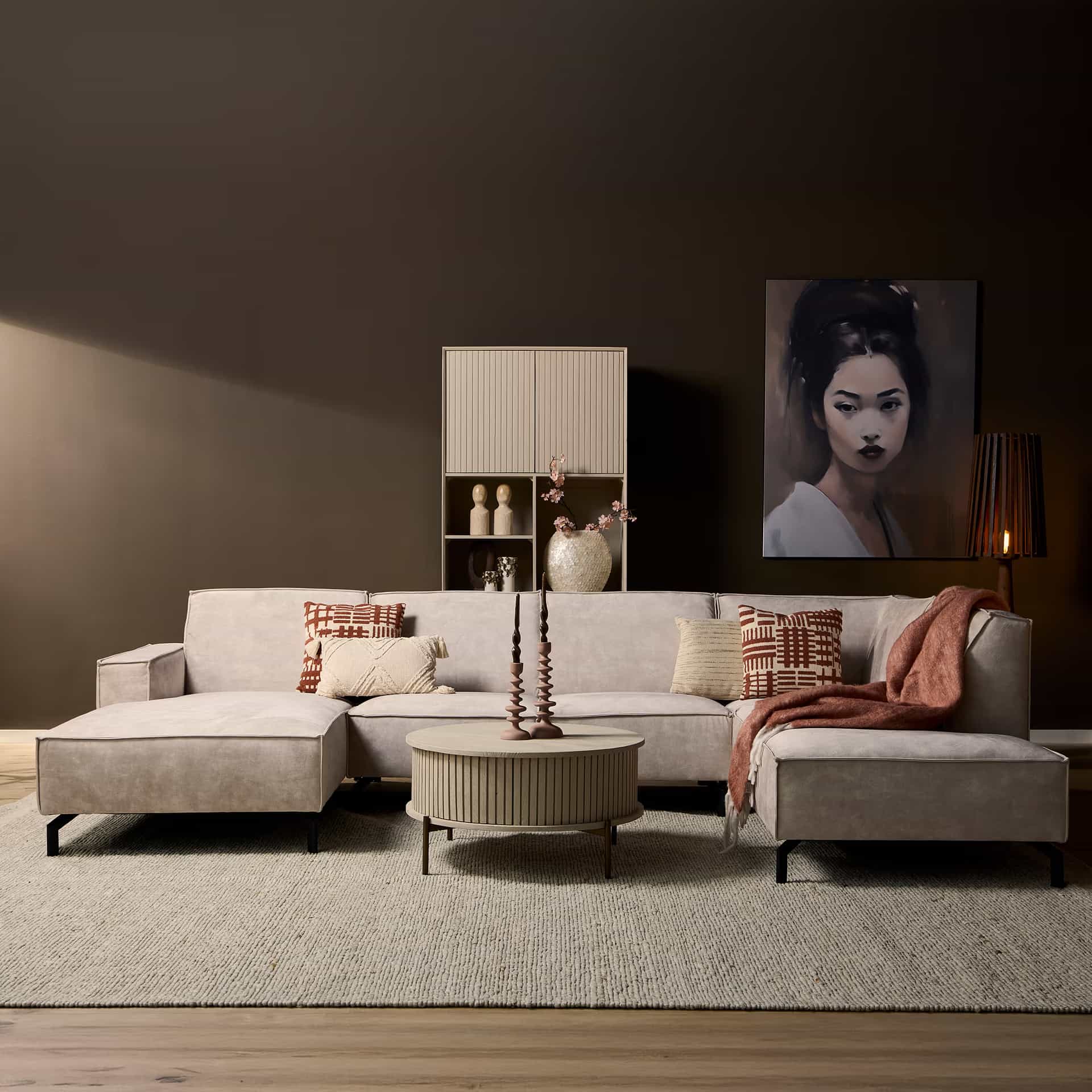 MySofa Floris - Lounge L + 2,5ZA + DivanR - Torre 02 - direct leverbaar