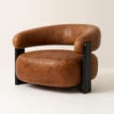 Fauteuil Bocks Be lovely en notenhout - Mokana Furniture