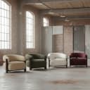 Fauteuil Bocks Be lovely en notenhout - Mokana Furniture
