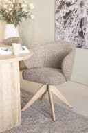 Stoel Connor naturel - mosterd Donna - Eleonora