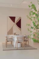 Stoel Mikky naturel - taupe Moon - Eleonora