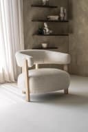 Fauteuil Lola - beige Hush - Eleonora