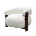 Fauteuil Bocks Be lovely en notenhout - Mokana Furniture