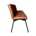 Eetkamerbank Tivoli Bull | 185 cm | Cognac - Starfurn