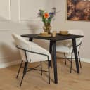Eettafel Omaha Black | 90 cm - Starfurn