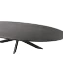 Eettafel Brandy Black | 240 cm | Ovaal - Starfurn