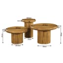 Salontafel Maya | 70 cm | set van 3 - Starfurn