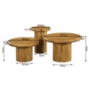 Salontafel Maya | 70 cm | set van 3 - Starfurn
