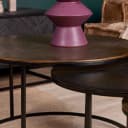 Salontafel Xaro | 75 cm | Set van 3 - Starfurn