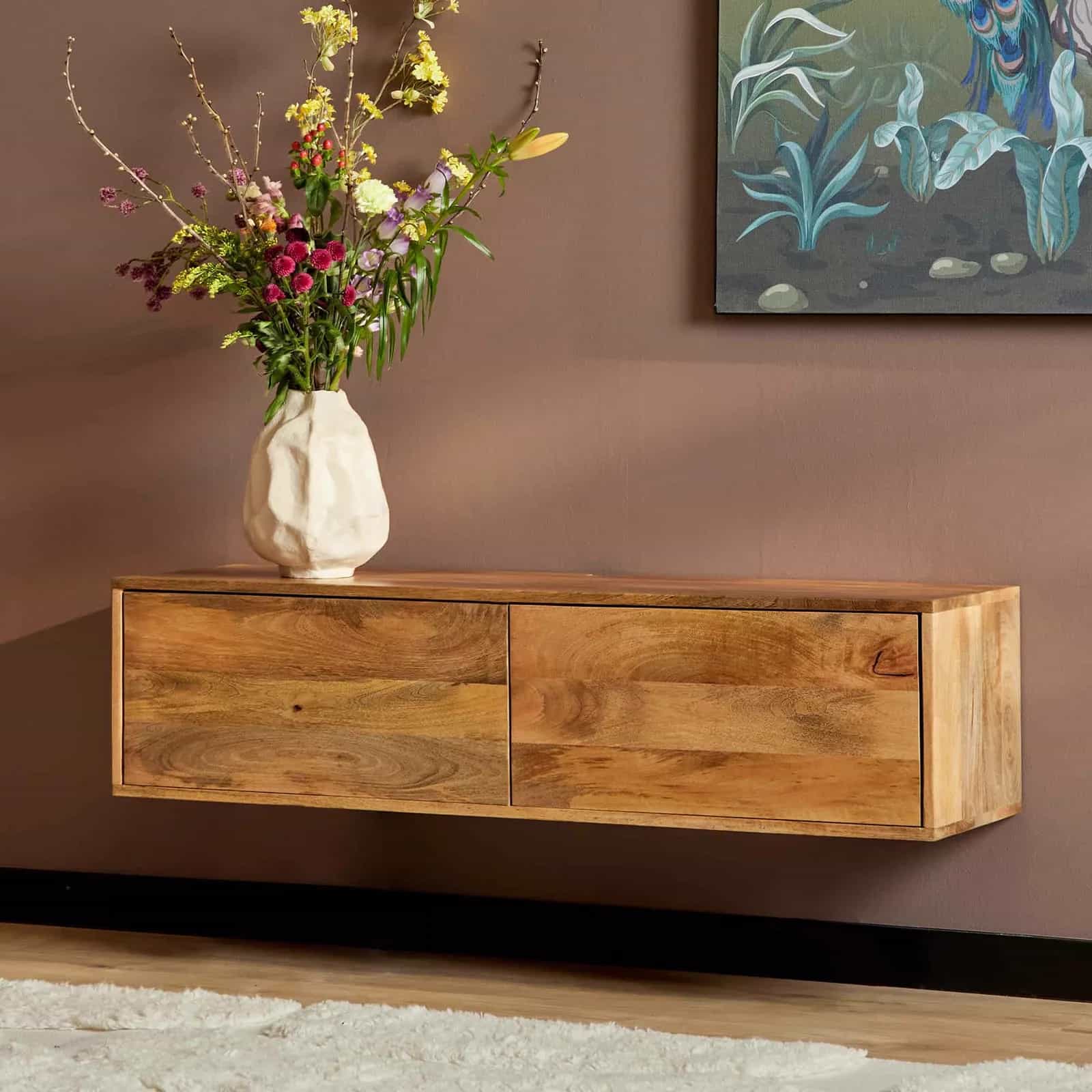 Zwevend tv meubel Vision Natural | 120 cm