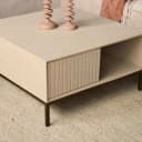 Salontafel Madison Sand | 80 cm | Vierkant - Starfurn