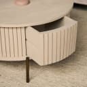 Salontafel Madison Sand | 80 cm | Rond - Starfurn