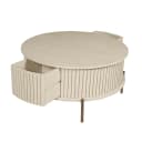 Salontafel Madison Sand | 80 cm | Rond - Starfurn