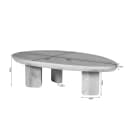 Salontafel Zillah | 130 cm | Naturel Eiken - Starfurn