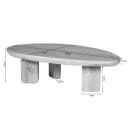 Salontafel Zillah | 130 cm | Oak Brown - Starfurn