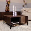 Salontafel Madison Brown | 80 cm | Vierkant - Starfurn