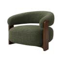 Fauteuil Bocks Be lovely en notenhout - Mokana Furniture