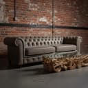 Chesterfield XL Leder | 3 Zits - Primavera