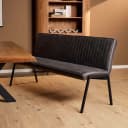 Eetkamerbank Tivoli Bull | 185 cm | Antraciet - Starfurn