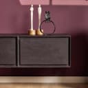 Zwevend tv meubel Ambiance Black | 120 cm - Starfurn